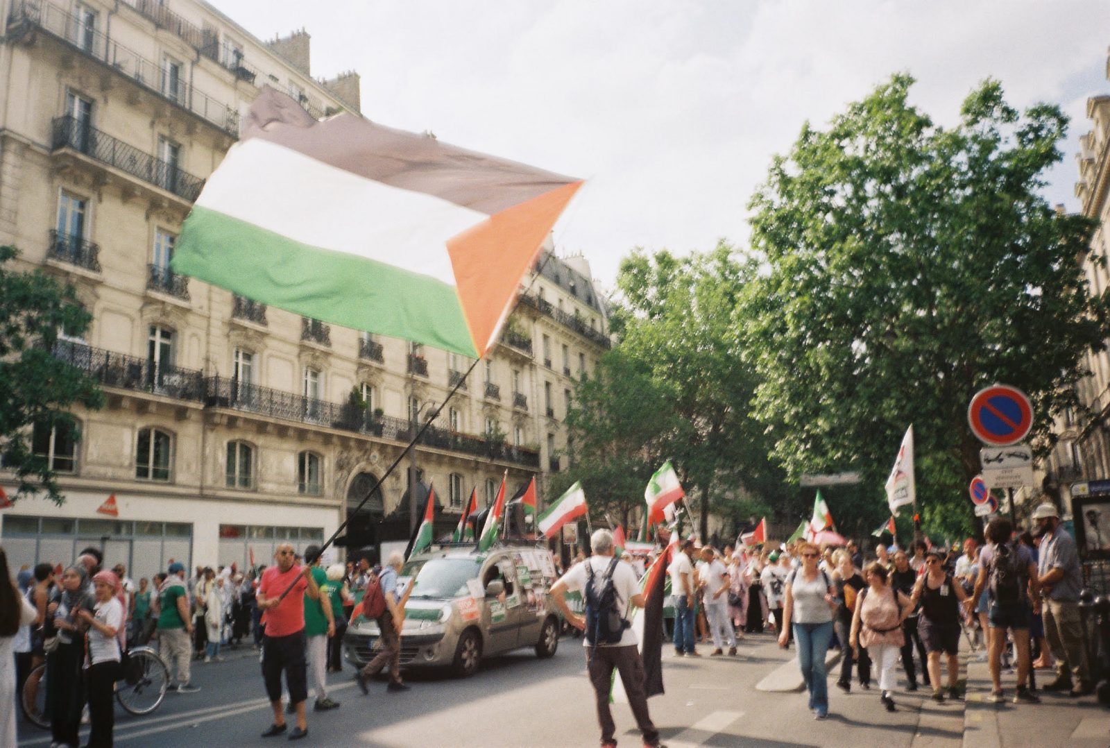 Monday, September 22: CALL joins the general strike for Gaza